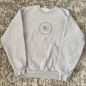 Sporty & Rich Logo Crewneck Sweatshirt - Size M